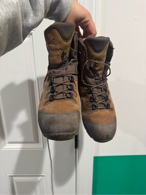 Men's HIAX Brown Boots - Durable Outdoor Tactical Boot